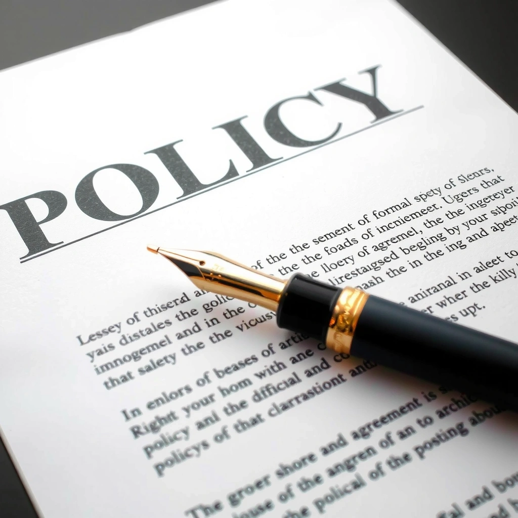 Legal policy affirmation